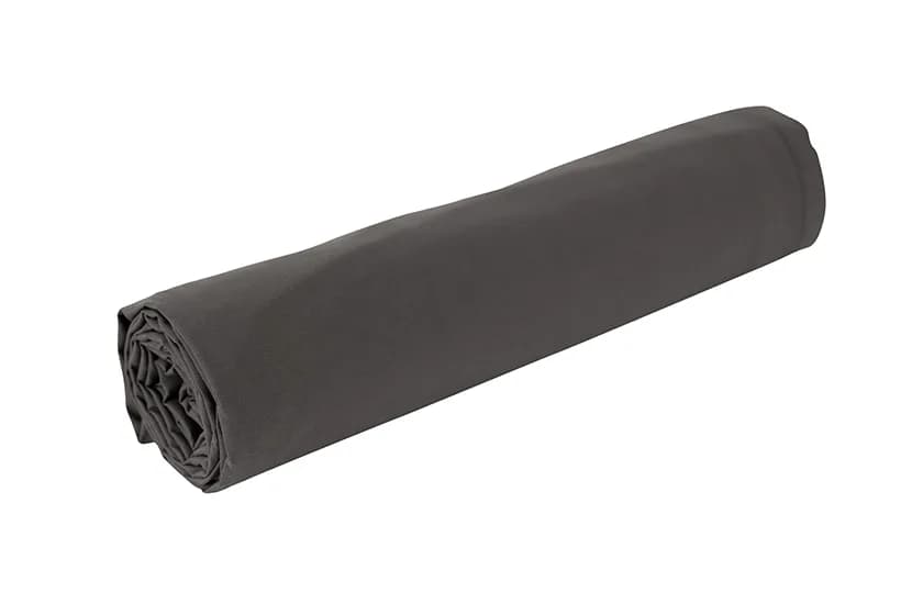 Fitted Sheet Pastel Anthracite 90x200