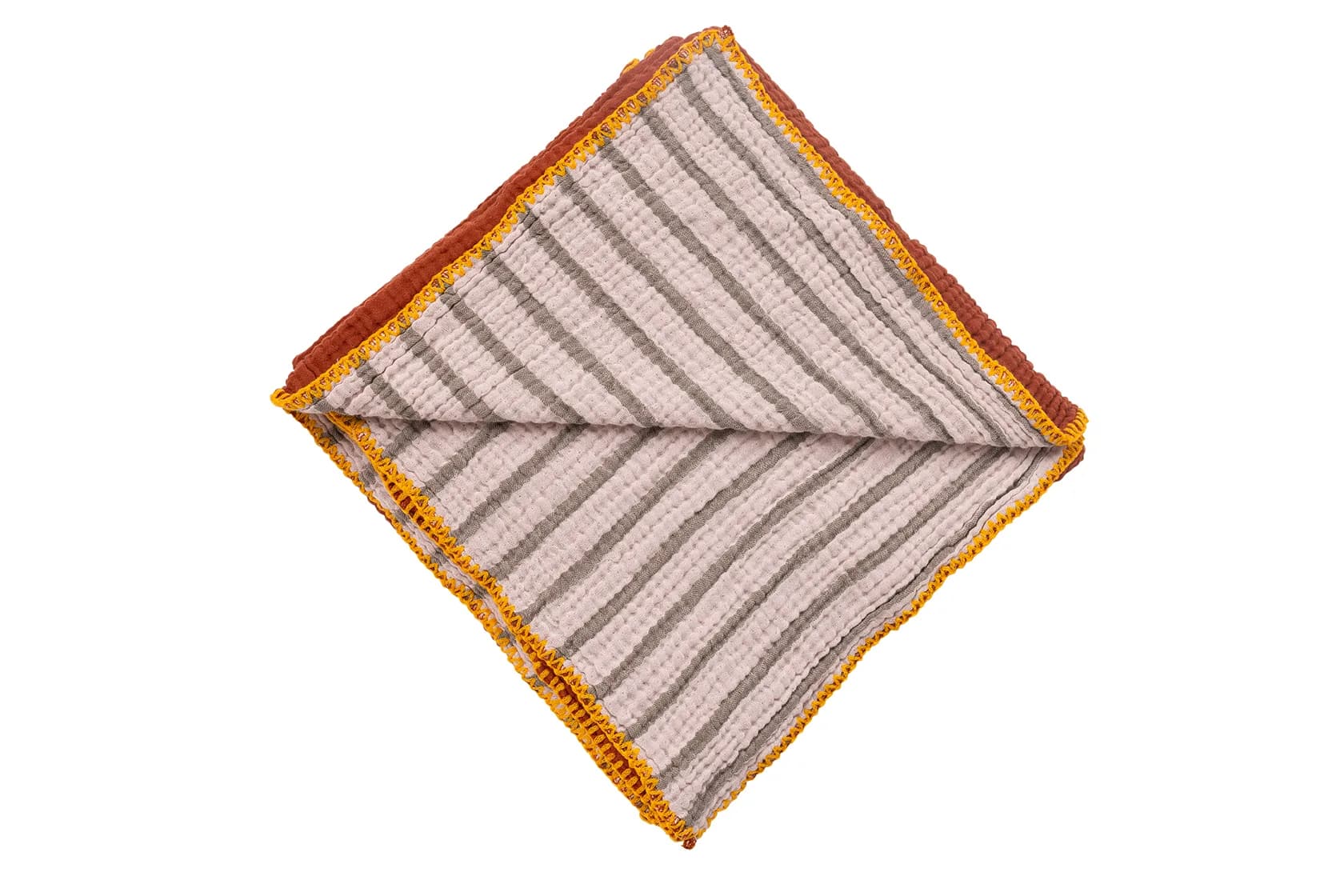 Pique Muslin Bernard Terracotta (130x170 Cm)