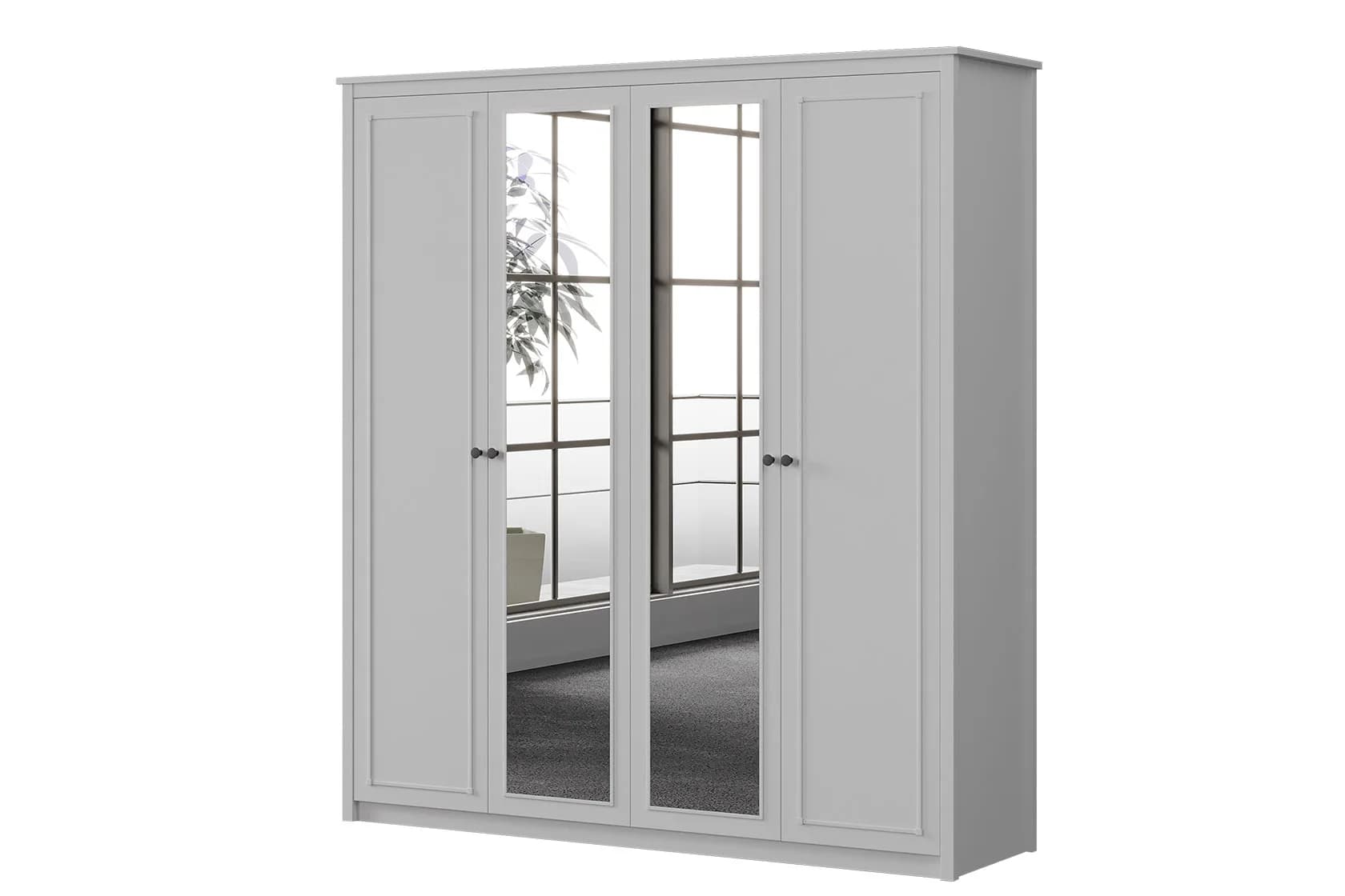 Ento 4 Doors Wardrobe U Moon 3