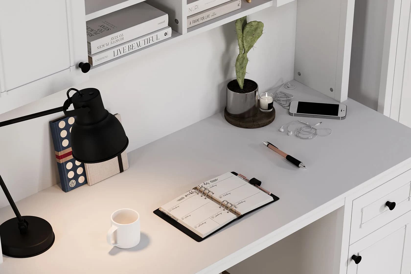 Sento Moon Study Desk 4