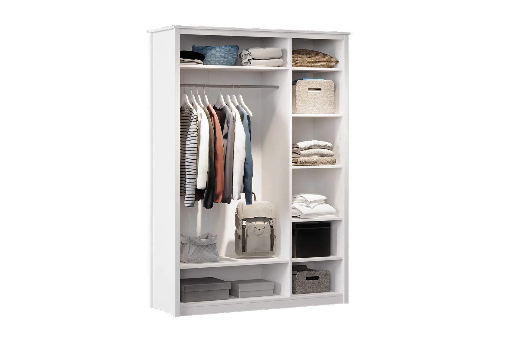 Sento 3 Doors Wardrobe U Moon 2