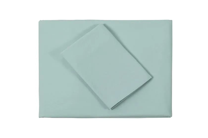 وجه لحاف + وجه مخدة REGULAR SEAFOAM GREEN