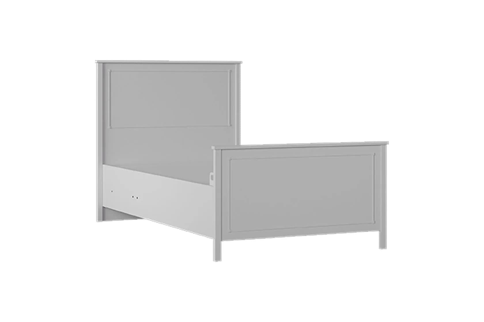 Sento 100x200 Bedbase &hb U Grey