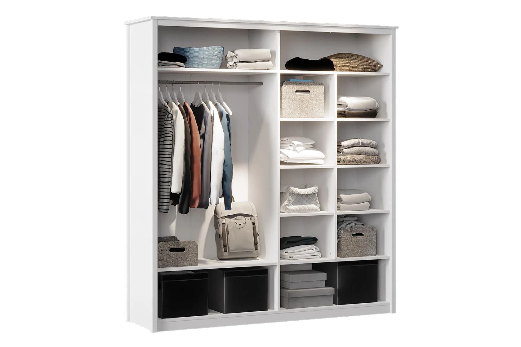 Ento 4 Doors Wardrobe U Moon 4