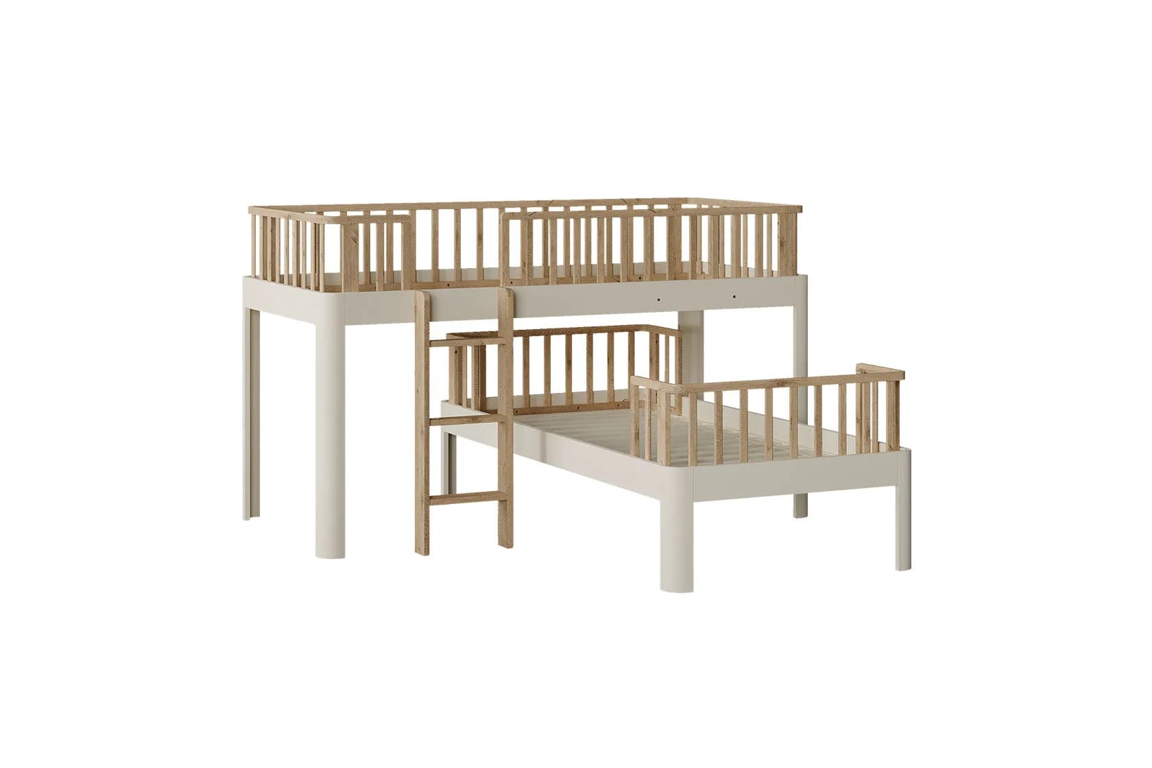 Monte Bunk Bed Allure 90x200 Cream 2